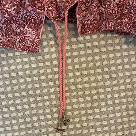 Free People floral jacket- so cute - Picture 4 of 7